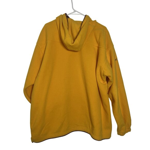 Columbia Sportswear Minnesota Golden Gophers Yellow Hoodie XL Mens Fleece Pullov - Picture 3 of 16
